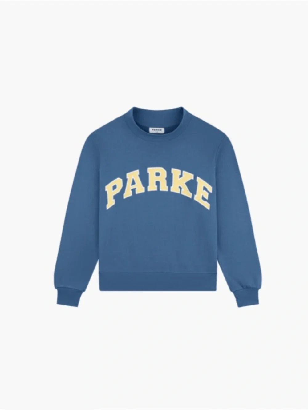 PARKE Summer Navy and Yellow Sweatshirt